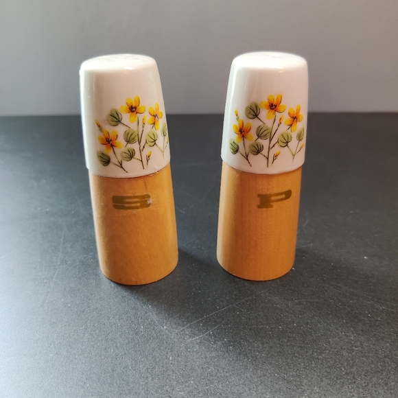 Vintage 6 Piece Salad Set Countrycore Floral S. S. Kresge Company Made in Japan - Picture 6 of 15